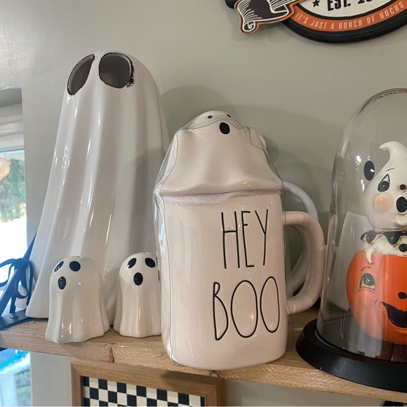 Rae Dunn Hey Boo Ghost Mug - Picture 3 of 3